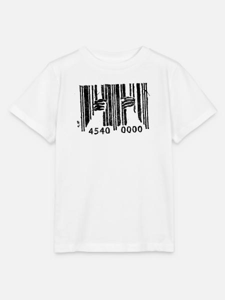 BARSCODE - Stanley/Stella Kinder T-Shirt MINI CREATOR - Weiß