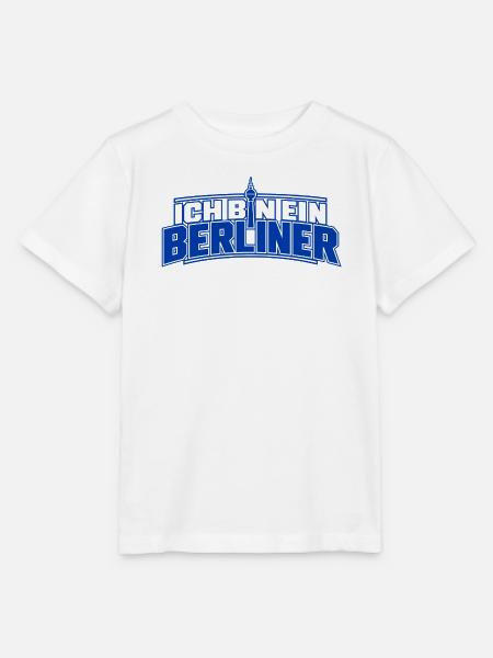 Ich bin Berliner Skyline - Stanley/Stella Kinder T-Shirt MINI CREATOR  - Weiß