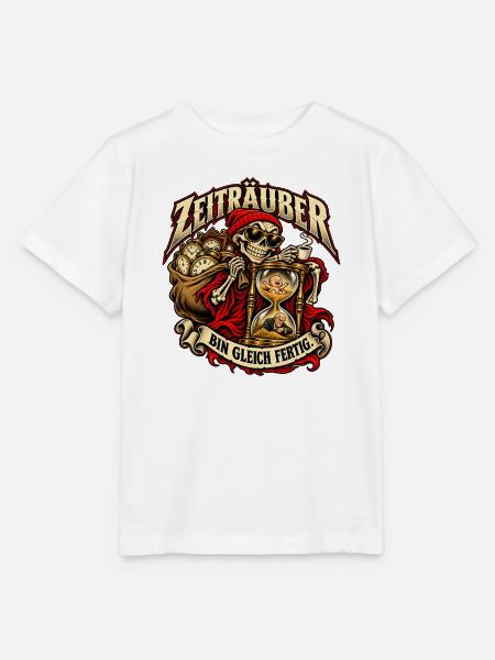 Zeiträuber: Bald Fertig - Stanley/Stella Kinder T-Shirt MINI CREATOR - Weiß