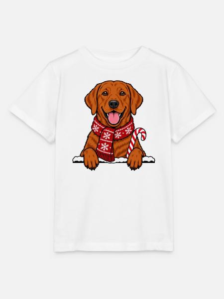 Weihnachten Labrador Retriever - Stanley/Stella Kinder T-Shirt MINI CREATOR - Weiß
