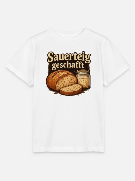 Sauerteig Geschenk für Hobbybäcker - Stanley/Stella Kinder T-Shirt MINI CREATOR - Weiß