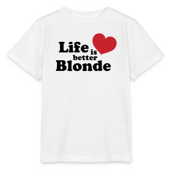 Blonde Life - Stanley/Stella Kinder T-Shirt MINI CREATOR  - Weiß - Vorne - Maike (125cm)
