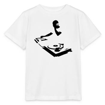 DJ - T-shirt bio MINI CREATOR Stanley/Stella Enfant - blanc - Devant - Maike (125cm)