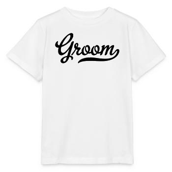 groom - T-shirt bio MINI CREATOR Stanley/Stella Enfant - blanc - Devant - Maike (125cm)