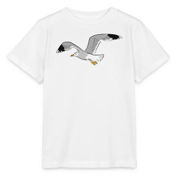 moewe vogel strand - Stanley/Stella Kinder T-Shirt MINI CREATOR  - Weiß - Vorne - Maike (125cm)