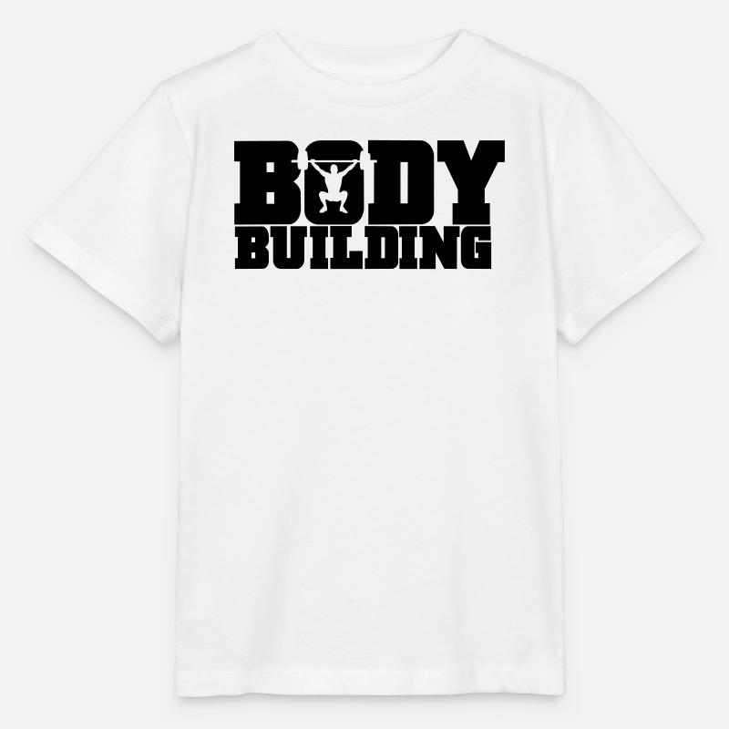 musculation - T-shirt bio MINI CREATOR Stanley/Stella Enfant - blanc