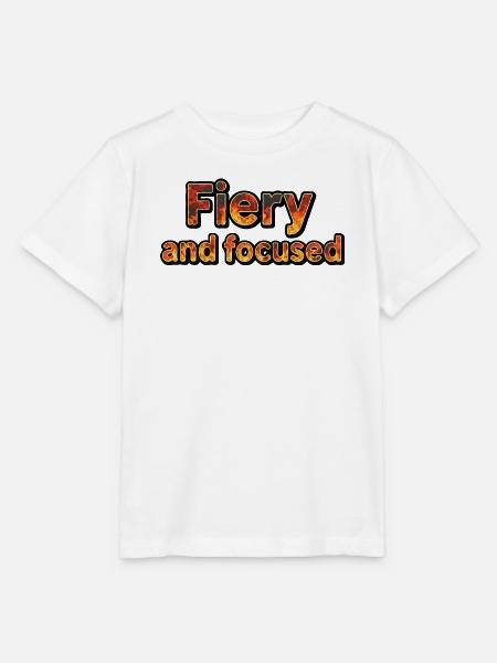 Feurig und fokussiert - Stanley/Stella Kinder T-Shirt MINI CREATOR  - Weiß