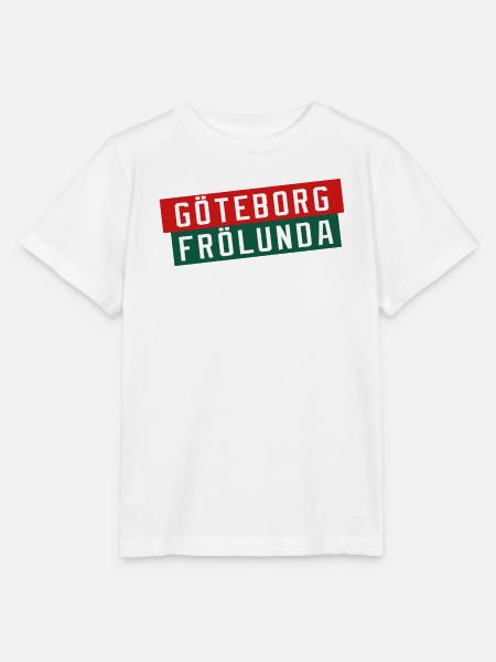 Göteborg Frölunda Farbblock-Logo - Stanley/Stella Kinder T-Shirt MINI CREATOR - Weiß