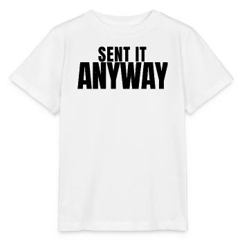 BMX - Sent It Anyway - Fahrrad - Stanley/Stella Kinder T-Shirt MINI CREATOR  - Weiß - Vorne - Maike (125cm)