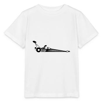 Race Dragster - Stanley/Stella Kinder T-Shirt MINI CREATOR  - Weiß - Vorne - Maike (125cm)