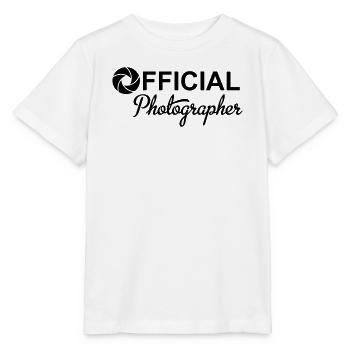 Photographer - Stanley/Stella Kinder T-Shirt MINI CREATOR  - Weiß - Vorne - Maike (125cm)
