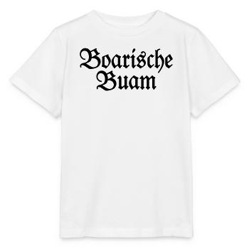 Boarische Buam - Die Jungs aus Bayern - Stanley/Stella Kinder T-Shirt MINI CREATOR  - Weiß - Vorne - Maike (125cm)