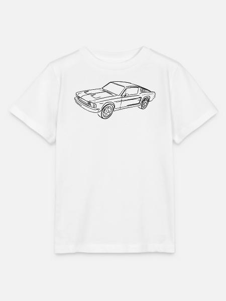 black - Stanley/Stella Kinder T-Shirt MINI CREATOR - Weiß