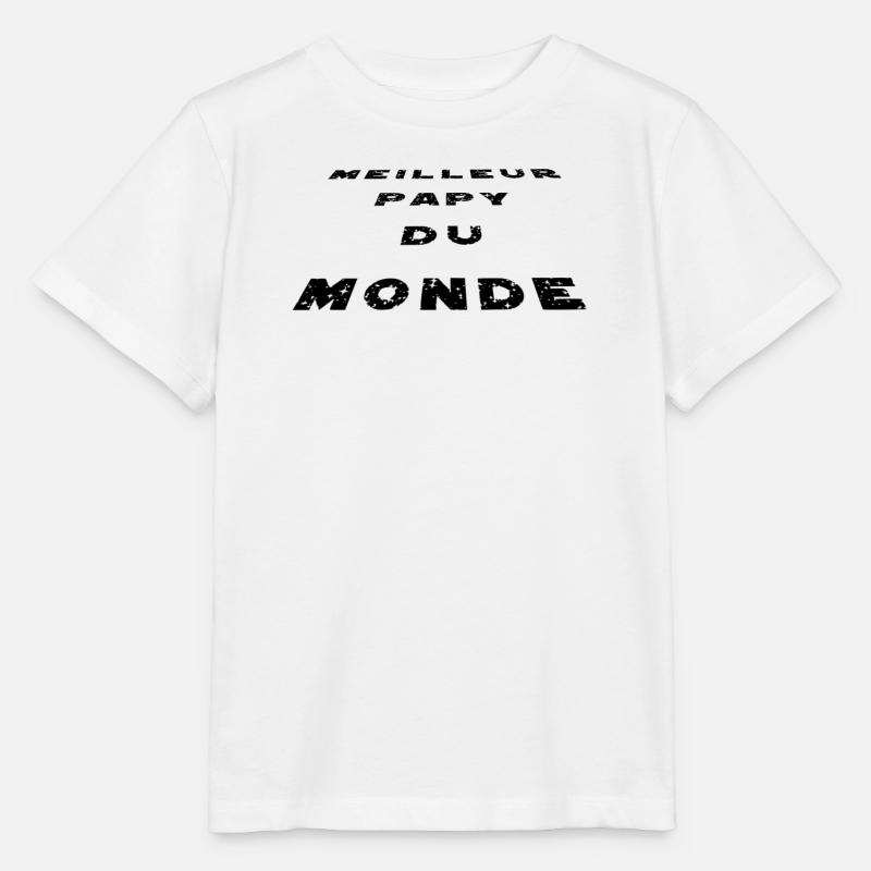 Bester Opa der Welt - Stanley/Stella Kinder T-Shirt MINI CREATOR - Weiß