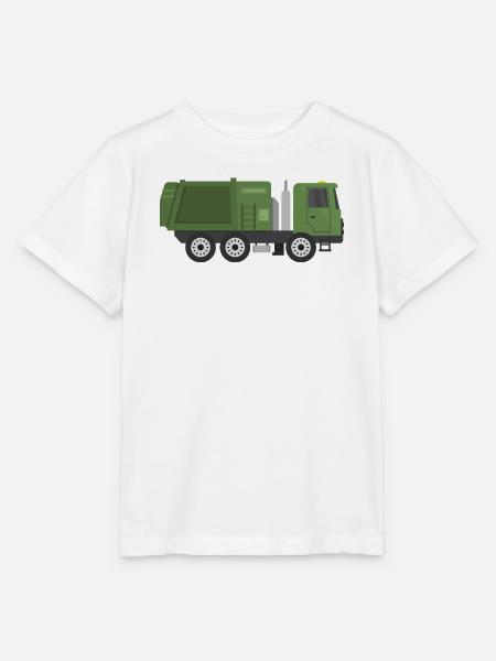 Müllwagen - Stanley/Stella Kinder T-Shirt MINI CREATOR - Weiß