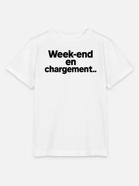 Wochenende als Verantwortlicher - Stanley/Stella Kinder T-Shirt MINI CREATOR - Weiß
