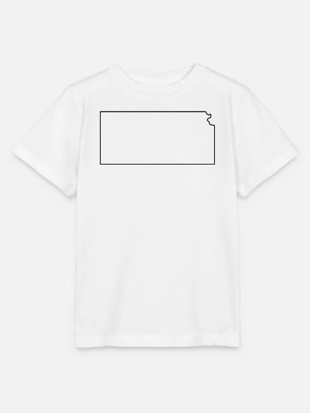 Kansas - Stanley/Stella Kinder T-Shirt MINI CREATOR  - Weiß