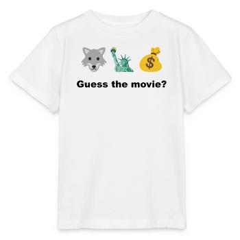 Wolf Freedom and Profit – rate mal, was ist der Film? - Stanley/Stella Kinder T-Shirt MINI CREATOR  - Weiß - Vorne - Maike (125cm)