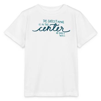 Der sicherste Ort - Stanley/Stella Kinder T-Shirt MINI CREATOR  - Weiß - Vorne - Maike (125cm)