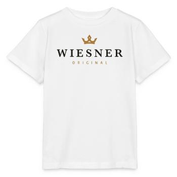 Wiesner Original Familienname - Stanley/Stella Kinder T-Shirt MINI CREATOR  - Weiß - Vorne - Maike (125cm)