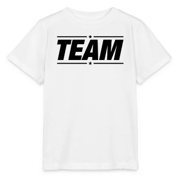 Team Mannschaft - Stanley/Stella Kinder T-Shirt MINI CREATOR  - Weiß - Vorne - Maike (125cm)