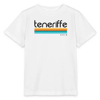 Tenerife - Espagne - Tenerife - Espagne - Espagne - T-shirt bio MINI CREATOR Stanley/Stella Enfant - blanc - Devant - Maike (125cm)
