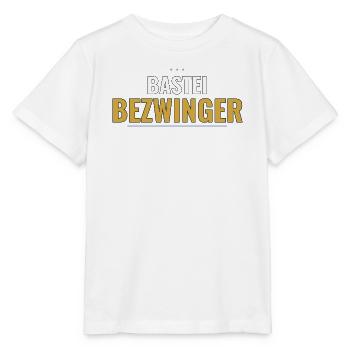Bastei Bezwinger – Sächsische Schweiz Tour Shirt - Stanley/Stella Kinder T-Shirt MINI CREATOR  - Weiß - Vorne - Maike (125cm)