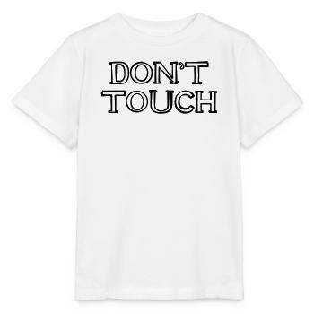 DON'T TOUCH handgezeichnet - Stanley/Stella Kinder T-Shirt MINI CREATOR  - Weiß - Vorne - Maike (125cm)