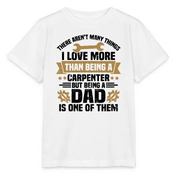 Vater zu sein ist eine davon, Geschenk für Vater - Stanley/Stella Kinder T-Shirt MINI CREATOR  - Weiß - Vorne - Maike (125cm)
