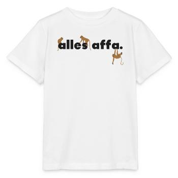 allesaffa. - Stanley/Stella Kinder T-Shirt MINI CREATOR  - Weiß - Vorne - Maike (125cm)