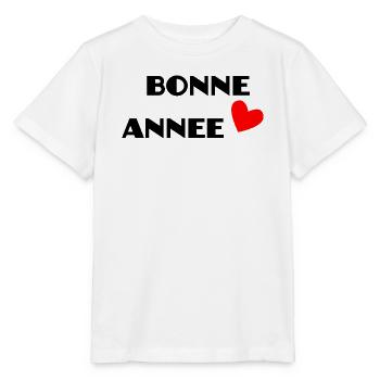 BONNE ANNEE. SAINT SYLVESTRE. NOUVELLE ANNÉE - T-shirt bio MINI CREATOR Stanley/Stella Enfant - blanc - Devant - Maike (125cm)