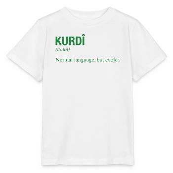 Koerdische taal Koerdistan - Stanley/Stella Kinder-T-shirt MINI CREATOR  - wit - Voor - Maike (125cm)