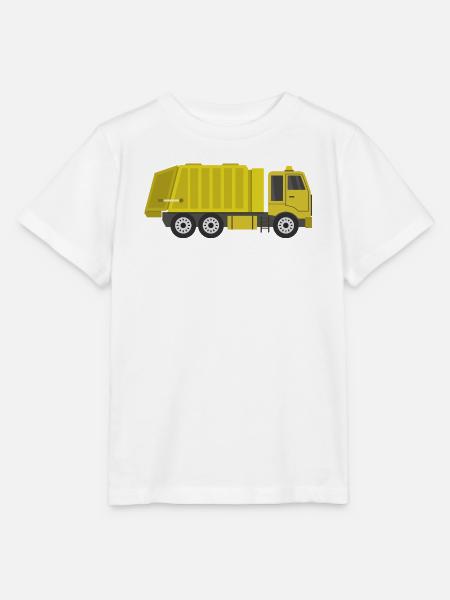 Müllwagen - Stanley/Stella Kinder T-Shirt MINI CREATOR  - Weiß
