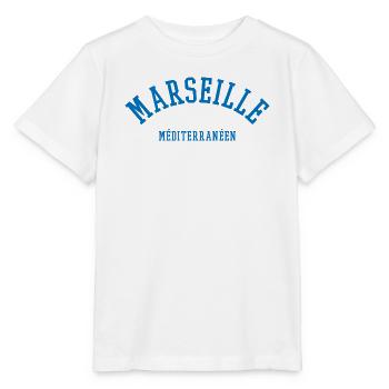 Marseille Mediterranean France - Stanley/Stella MINI CREATOR Kids’ T-Shirt - white - Front - Maike (125cm)