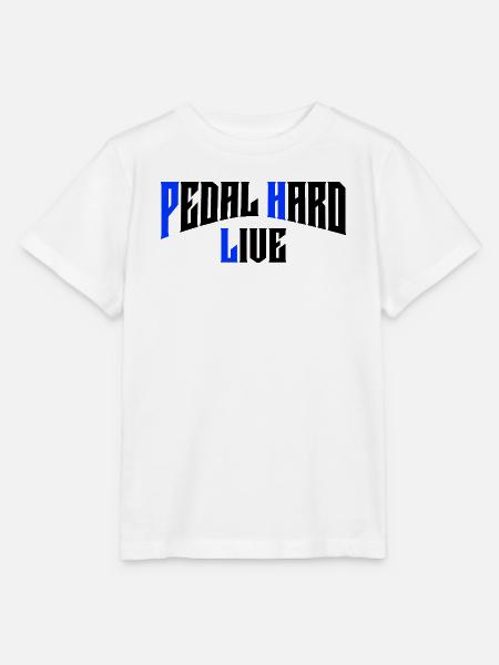 PEDAL HARD LIVE - Stanley/Stella Kinder T-Shirt MINI CREATOR - Weiß