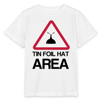 Tin Foil Hat Area - T-shirt bio MINI CREATOR Stanley/Stella Enfant - blanc - Devant - Maike (125cm)