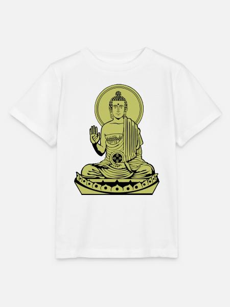 Sitting Buddha de - Stanley/Stella Kinder T-Shirt MINI CREATOR - Weiß