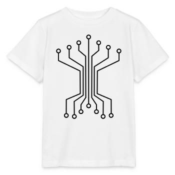 Baum digital - Stanley/Stella Kinder T-Shirt MINI CREATOR  - Weiß - Vorne - Maike (125cm)