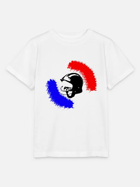 Feuerwehrmann in Frankreich - Stanley/Stella Kinder T-Shirt MINI CREATOR - Weiß