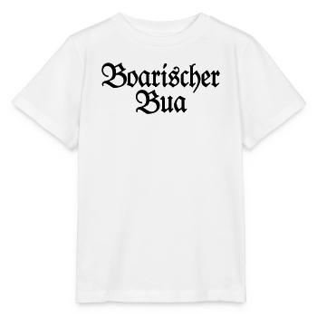 Boarischer Bua - Ein Junge aus Bayern - Stanley/Stella Kinder T-Shirt MINI CREATOR  - Weiß - Vorne - Maike (125cm)