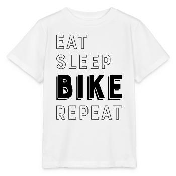 biker - Stanley/Stella MINI CREATOR Kids’ T-Shirt - white - Front - Maike (125cm)