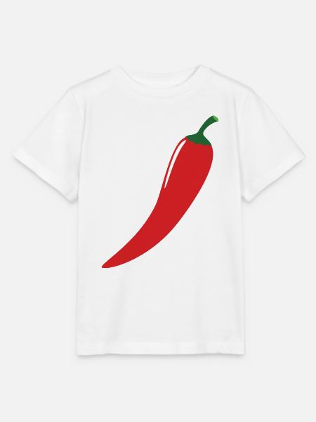 Rote Chilli - Stanley/Stella Kinder T-Shirt MINI CREATOR - Weiß