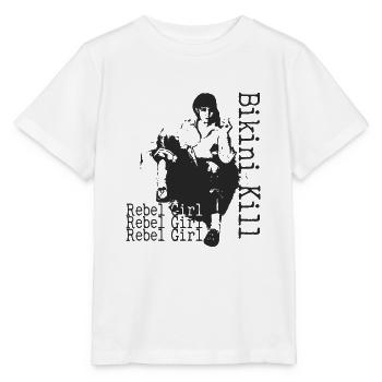 Fashion Rebel - Stanley/Stella MINI CREATOR Kids’ T-Shirt - white - Front - Maike (125cm)