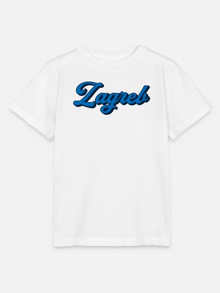Zagreb Script Logo Stil - Stanley/Stella Kinder T-Shirt MINI CREATOR  - Weiß