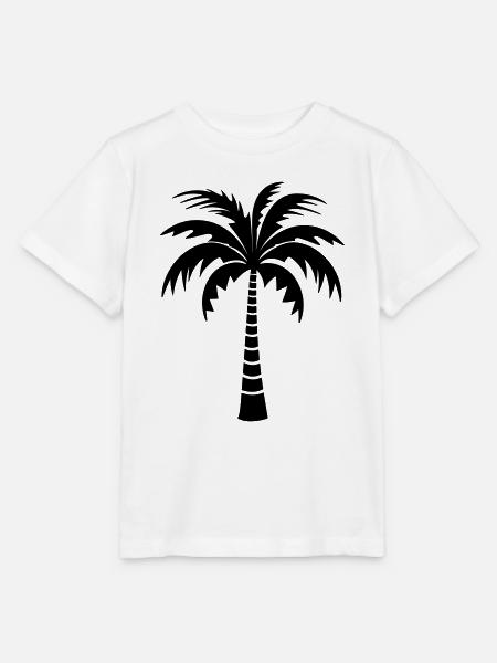 Palme - Stanley/Stella Kinder T-Shirt MINI CREATOR - Weiß
