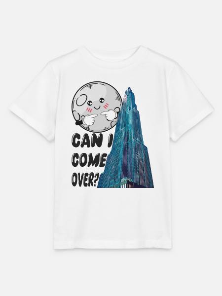 can i come over? - Stanley/Stella Kinder T-Shirt MINI CREATOR - Weiß