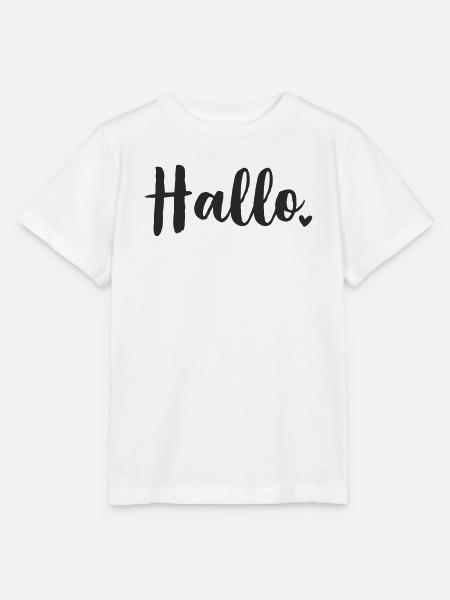 Hallo Herz - Stanley/Stella Kinder T-Shirt MINI CREATOR - Weiß