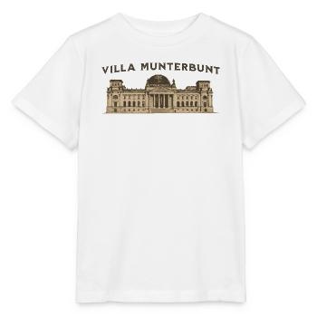 Villa Munterbunt Bundestag – Satire & Politik Spru - Stanley/Stella Kinder T-Shirt MINI CREATOR  - Weiß - Vorne - Maike (125cm)