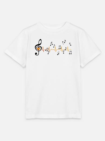 Motiv_Musik - Stanley/Stella Kinder T-Shirt MINI CREATOR  - Weiß