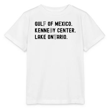 Lake Ontario Golf von Mexiko Kennedy Center Das - Stanley/Stella Kinder T-Shirt MINI CREATOR  - Weiß - Vorne - Maike (125cm)